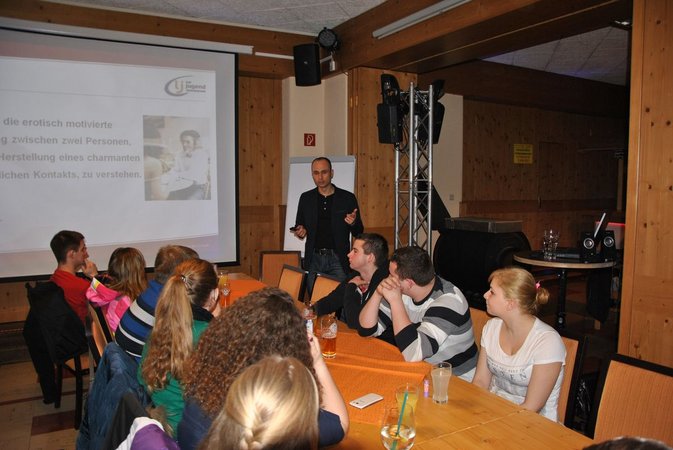 Flirten Die Kunst der Kontaktaufnahme