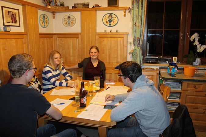 1. Ausschussitzung LJ FF bei Fam. Hager