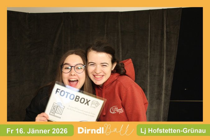 Dirndlball 2026 - Fotobox der Lj Hofstetten