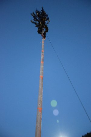 Maibaumsteigen der Landjugend Rabenstein