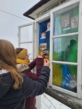 Mostbrunnen weihnachtlich dekorieren - Lj Weinburg