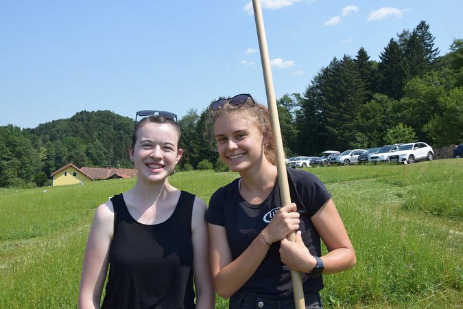 Bezirksentscheid Sensenmähen