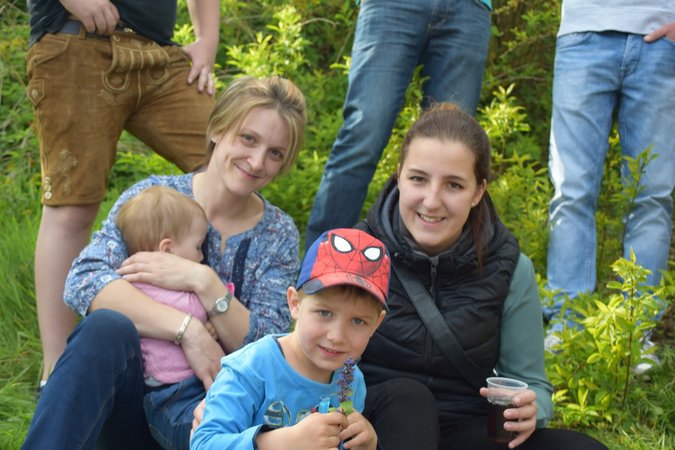 Maibaum steigen der Lj Weinburg